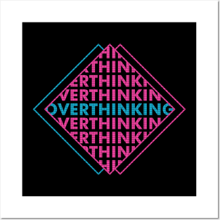 Vaporwave overthinking Posters and Art